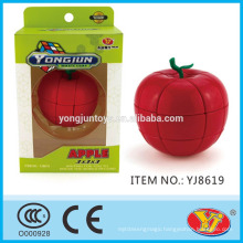 2016 new product YJ YongJun Apple Magic Puzzle Cube Educational Toys English Packing for Promotion